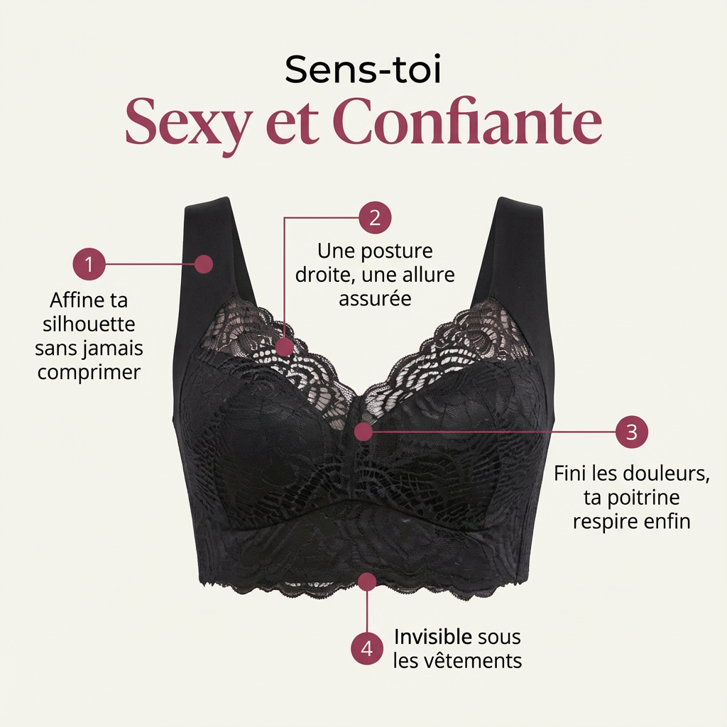 AuraFit™ Original | Soutien-Gorge Sans Armatures Confortable